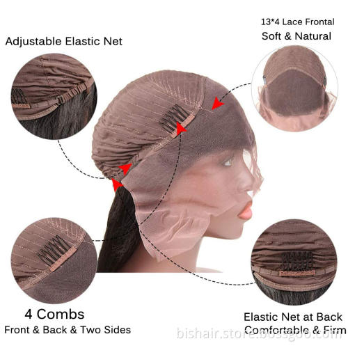 13x4 Body Wave Lace Front Wigs Human Hair Wigs for Black Women Body Human Hair Lace Frontal Wigs Pre Plucked With Baby Hair Blac